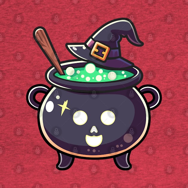 Cute Witch Cauldron by Arief Uchiha